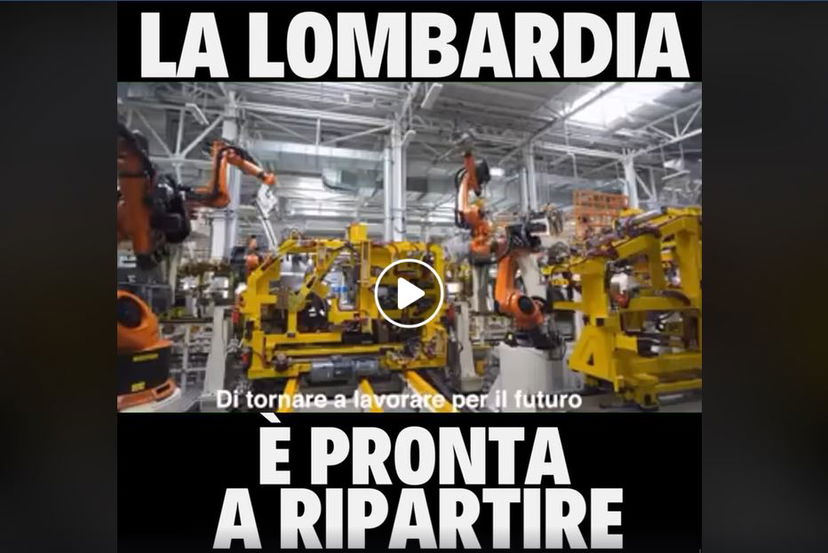 «La Lombardia è pronta»: lo spot “emozionale” della Regione alla faccia dei 14mila morti di coronavirus preview
