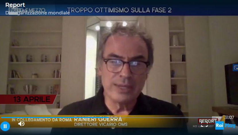 Ranieri Guerra dell’OMS dice che OMS sbaglia sui due tamponi article-post