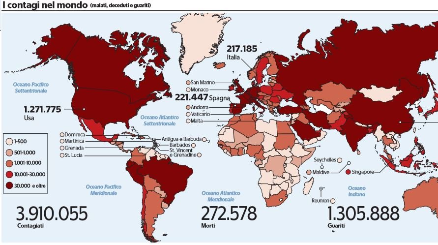 riaperture paesi coronavirus