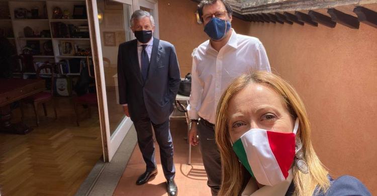 salvini meloni 2 giugno circo massimo