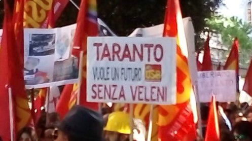 sciopero arcelormittal taranto oggi
