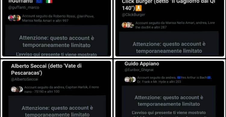twitter limita account lega