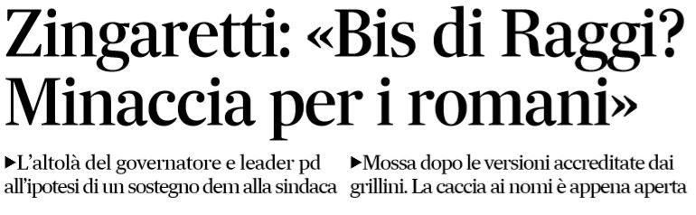 zingaretti raggi