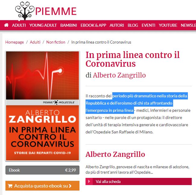 alberto zangrillo covid-19 coronavirus