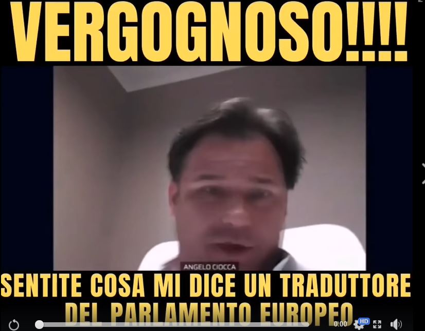 Angelo Ciocca: il video dell’europarlamentare leghista chiamato “cogli..e” preview