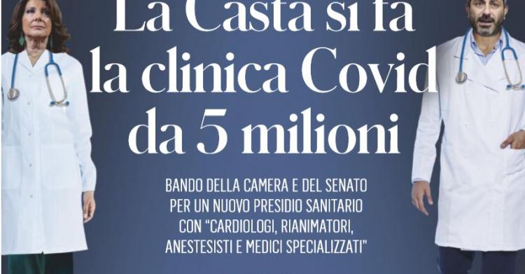 camera senato clinica anti-covid-19