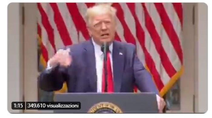 donald trump vaccino aids