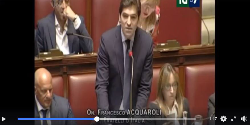 Francesco Acquaroli: il candidato governatore del centrodestra nelle Marche e quella cena per il Duce article-post