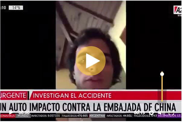 Il tizio che dice che c’è la CIA dietro il Coronavirus e si schianta con l’auto preview