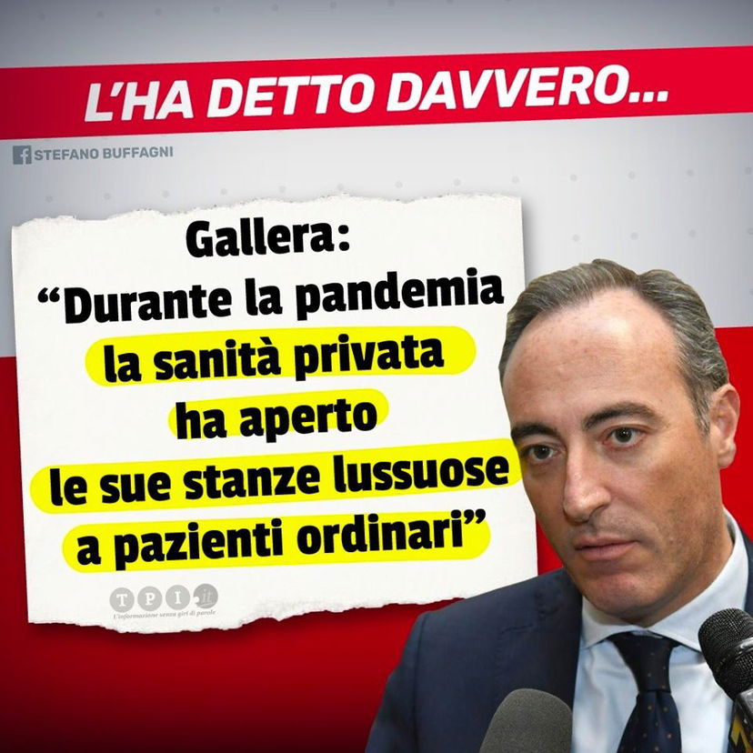 Quello che Gallera ha dimenticato di dire su sanità privata, stanze lussuose e pazienti ordinari article-post