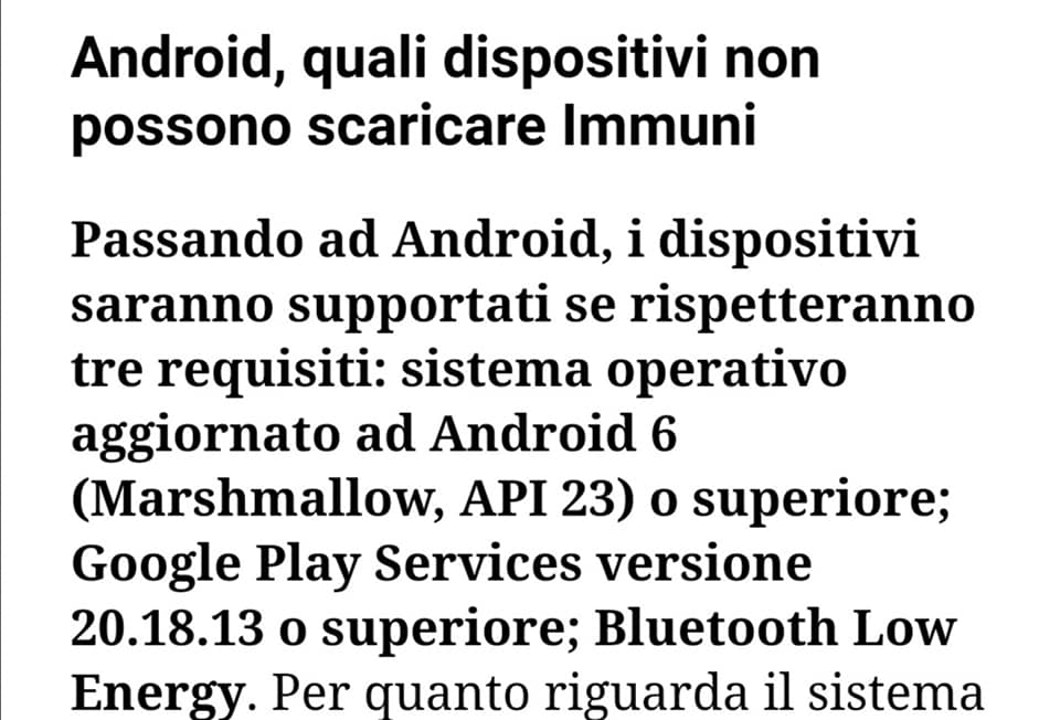 Perché gli smartphone Huawei e altri telefoni non possono scaricare l’app IMMUNI article-post