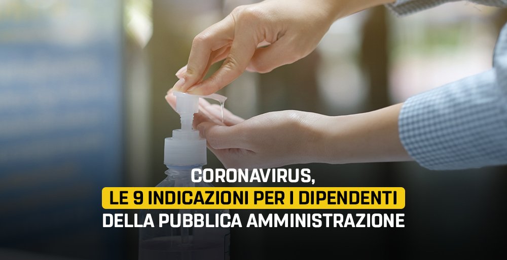impiegati statali coronavirus