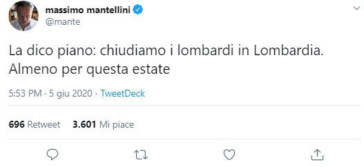 La Lega si arrabbia per il tweet «Chiudiamo i lombardi in Lombardia» article-post