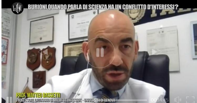 marco bassetti le iene burioni 1