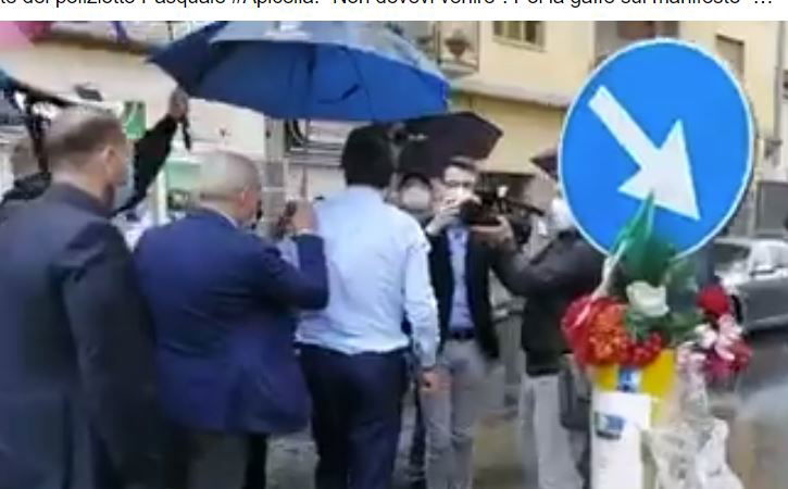 La visita di Salvini a Calata Capodichino dura meno di un minuto article-post