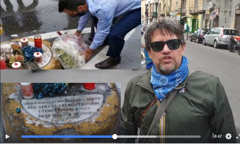 Come Salvini ha sbagliato la lapide della commemorazione di Apicella a Napoli preview