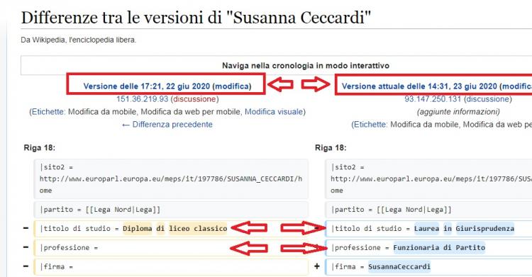 susanna ceccardi laureata