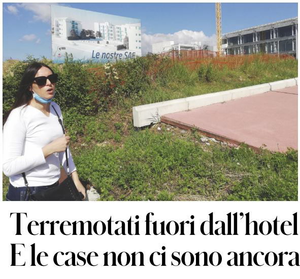 La brutta fine della storia dei terremotati negli hotel article-post