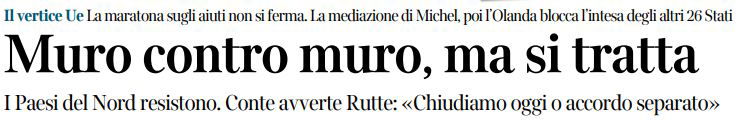 consiglio europeo giuseppe conte mark rutte
