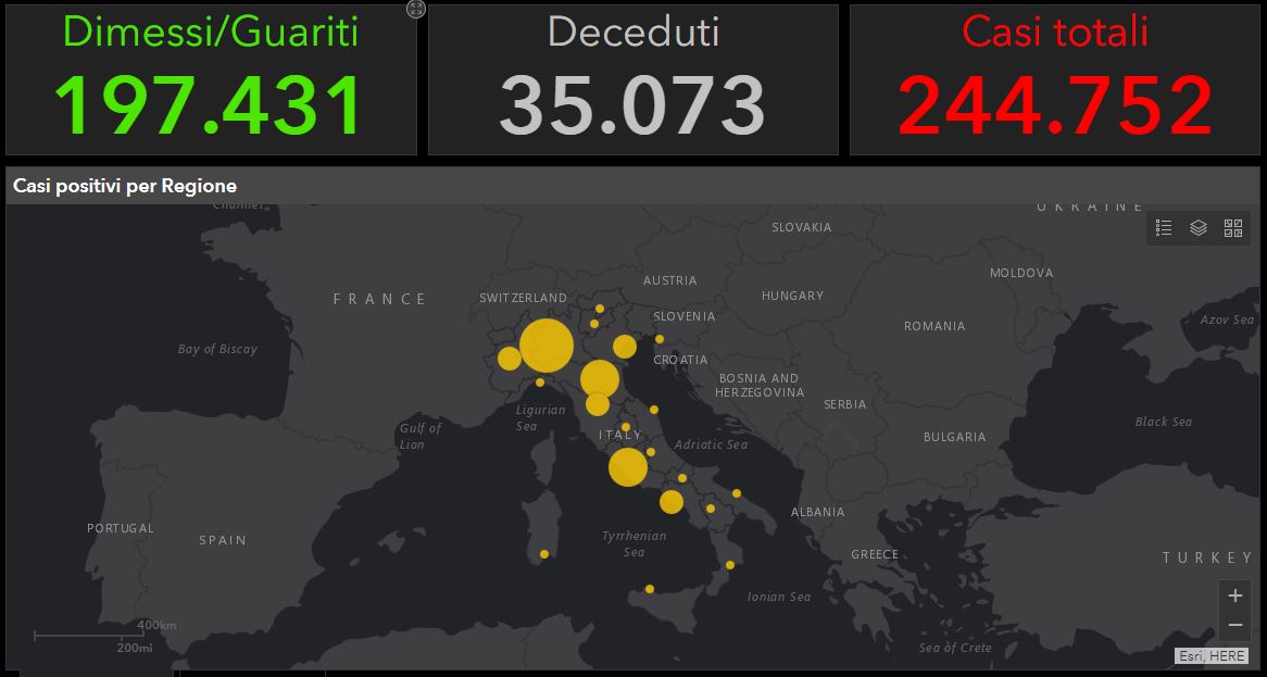 I dati del bollettino sul Coronavirus in Italia oggi article-post