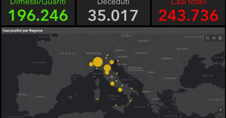 coronavirus bollettino oggi 16 luglio