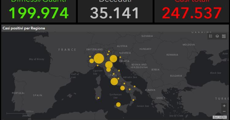 coronavirus dati 31 luglio oggi bollettino protezione civile 1