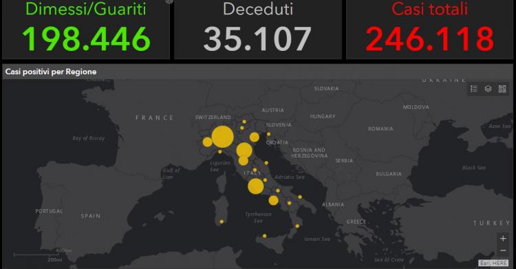 26 luglio coronavirus oggi italia dati bollettino 26 luglio protezione civile