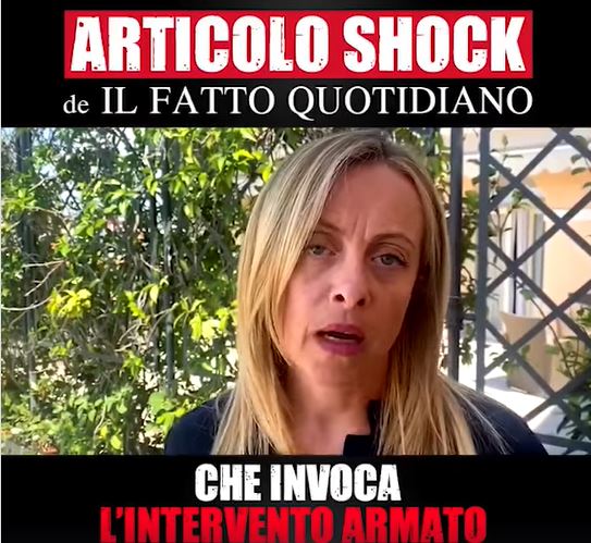 Giorgia Meloni, il Fatto e lo schioppo per sparare su Fratelli d’Italia preview