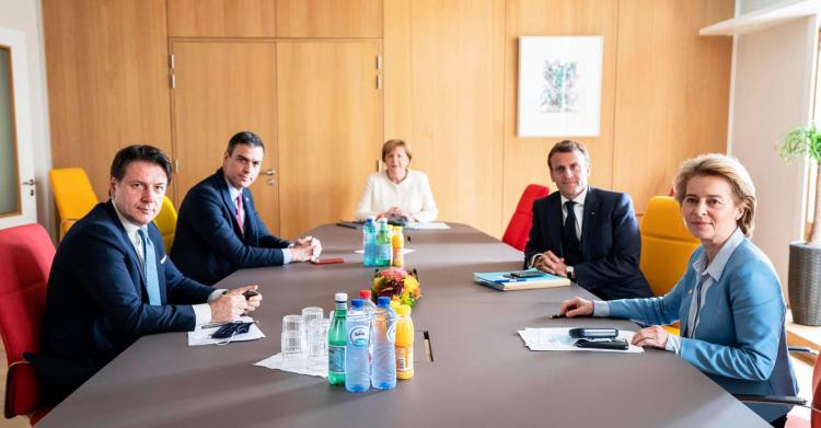 giuseppe conte mark rutte freno di emergenza
