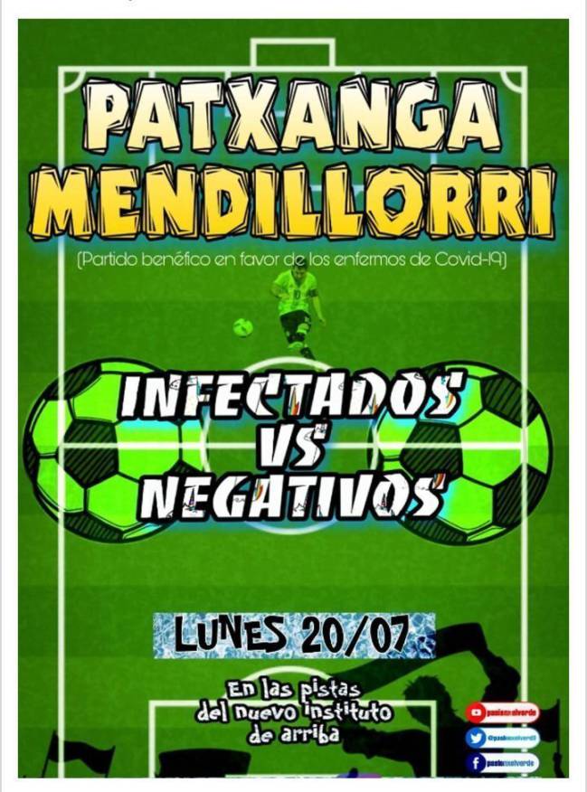 La partita tra infetti e non infetti organizzata a Pamplona article-post