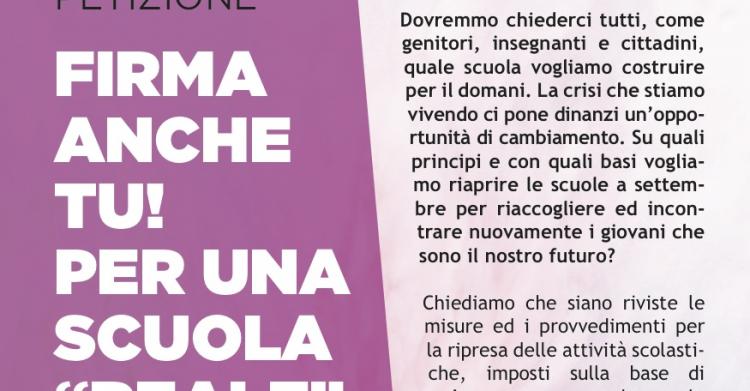 petizione scuola reale scuola che accoglie 2