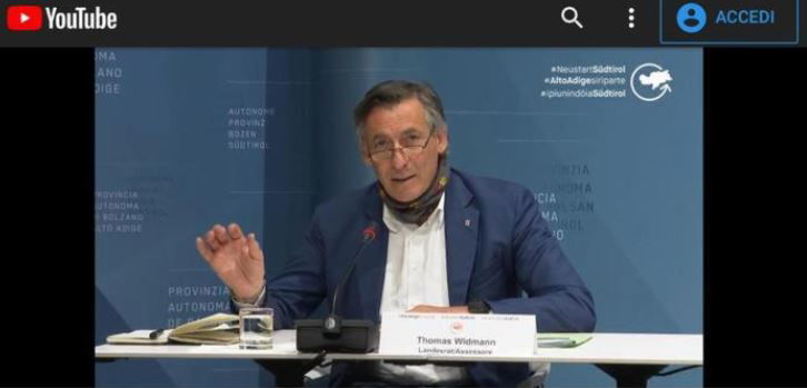 Thomas Widman: l’assessore degli “scaldacollo” positivo al Coronavirus preview