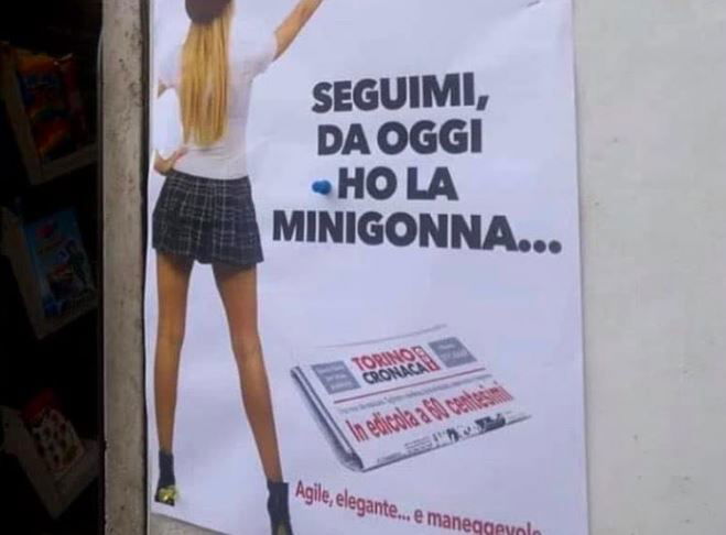 La pubblicità sessista di Torino Cronaca article-post