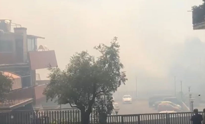 L’incendio a Boccea: le strade chiuse e i quartieri senza elettricità preview