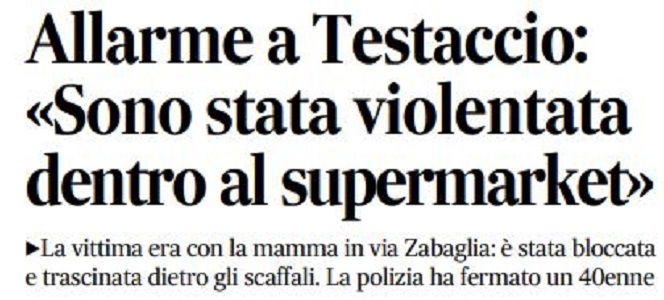 Il dipendente di Pewex arrestato con l’accusa di stupro a Testaccio article-post