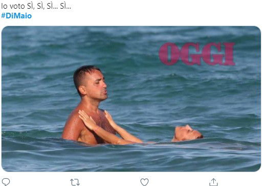 Cosa sta facendo Di Maio con Virginia Saba nella foto al mare article-post