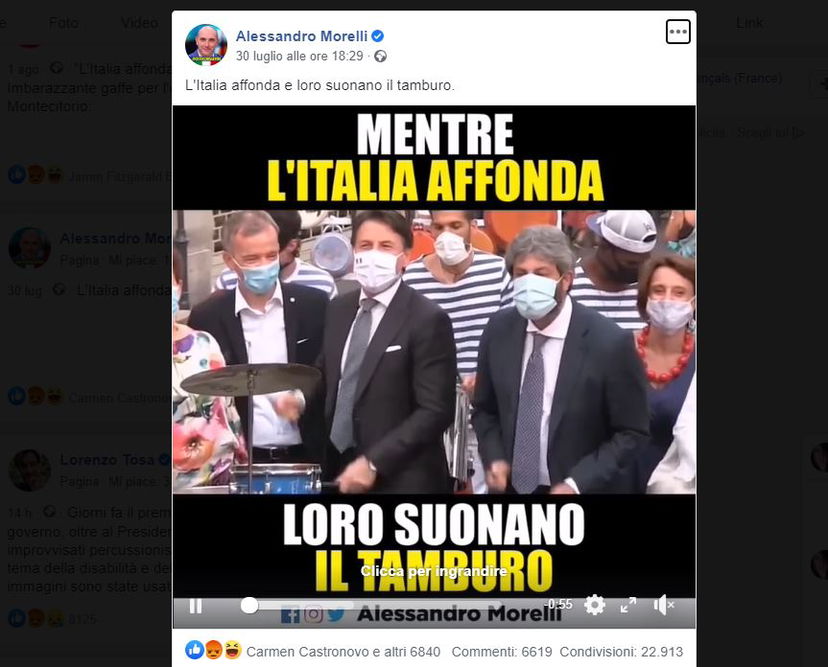 «L’Italia affonda e loro suonano il tamburo»: il video della Lega che dileggia le istituzioni e i ragazzi autistici preview