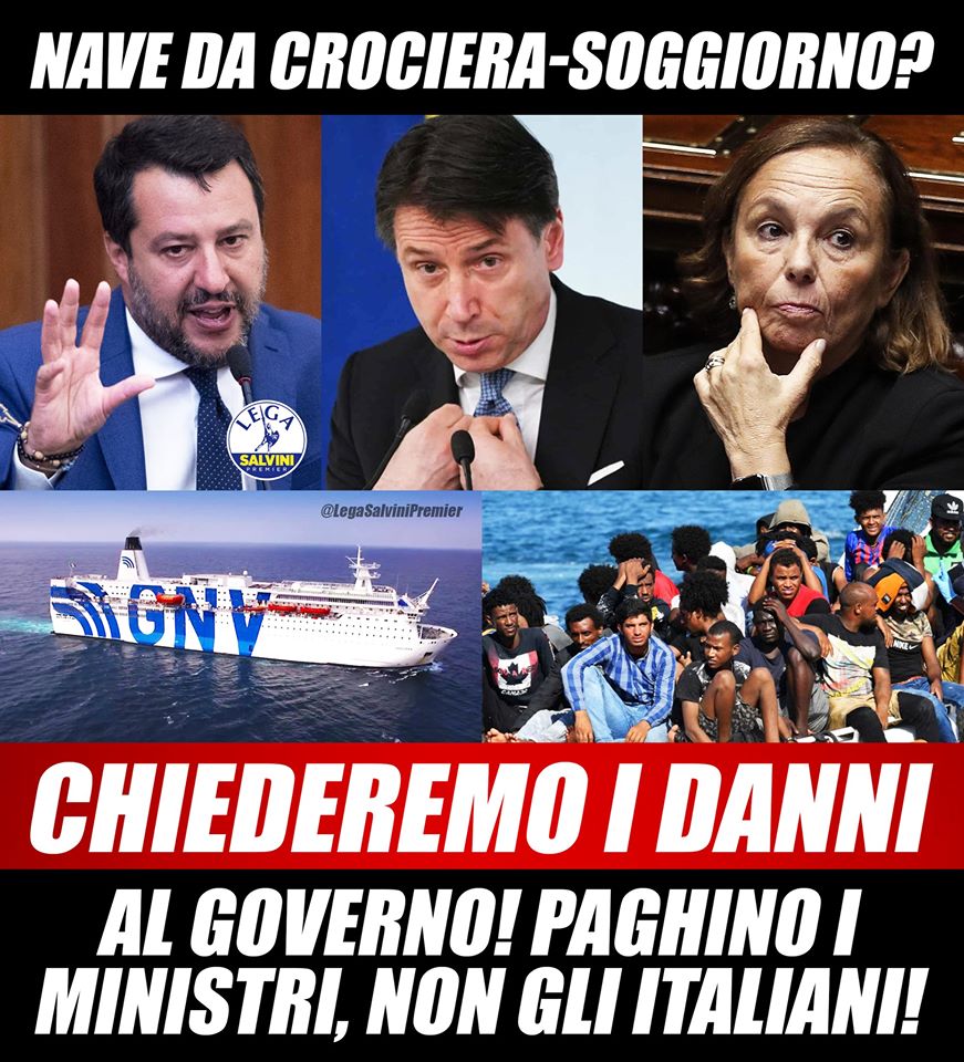 Come la Lega si lamenta per la nave quarantena per i migranti… voluta dal centrodestra in Calabria article-post