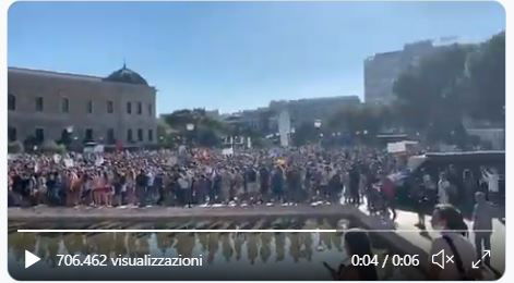#Madrid16A: la manifestazione contro il governo e le mascherine in Spagna article-post