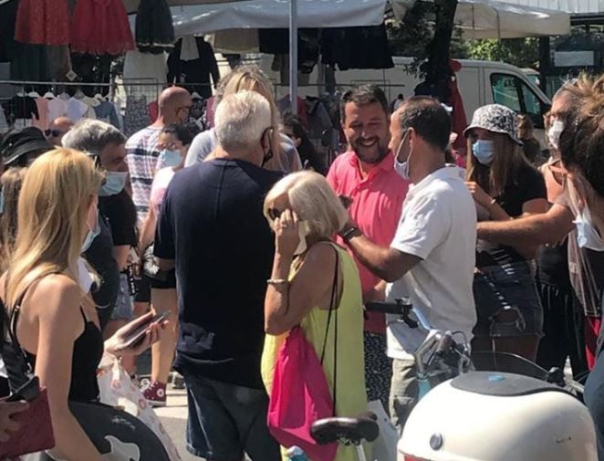 Il medico che va a cazziare Salvini a Forte dei Marmi perché è senza mascherina article-post
