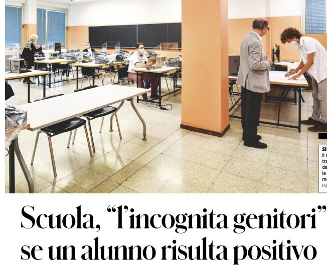 Scuola: cosa succede se un bambino ha i sintomi del Coronavirus in classe article-post