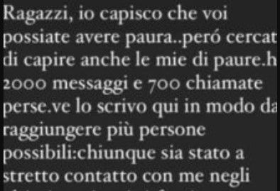 “Fatevi il tampone, sono positivo al Covid 19 e sono stato in due discoteche di Soverato” preview