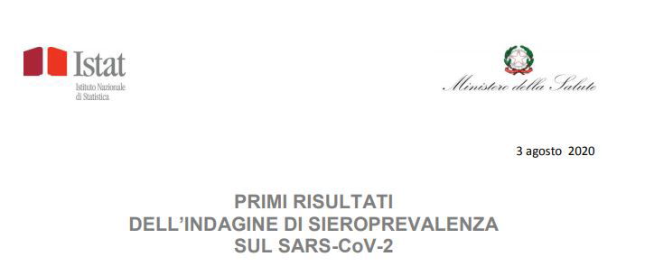 test sierologici indagine sieroprevalenza istat coronavirus 2