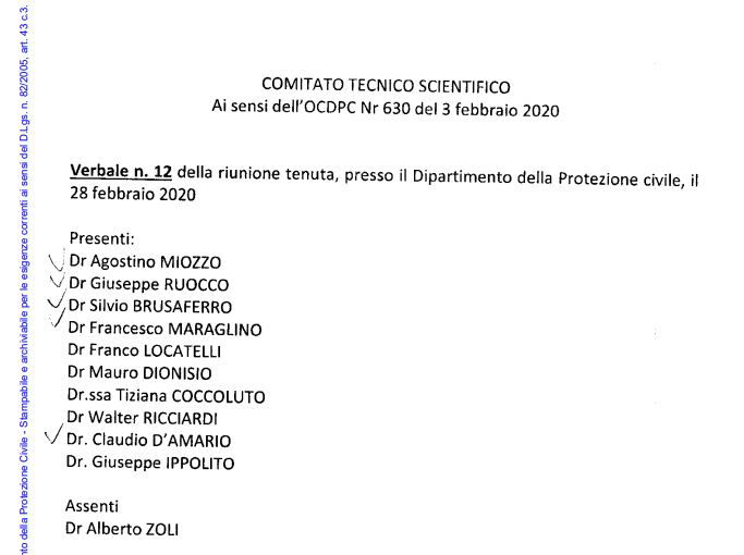 I verbali del CTS pubblicati dalla Fondazione Einaudi article-post
