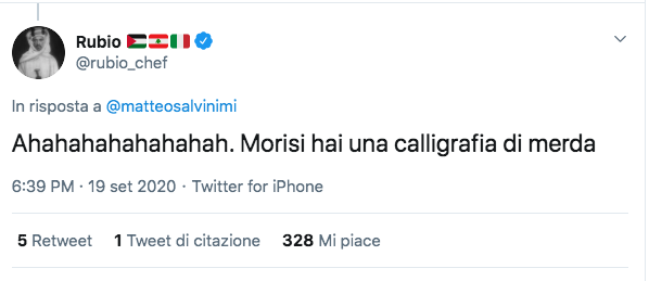 Salvini Chef Rubio