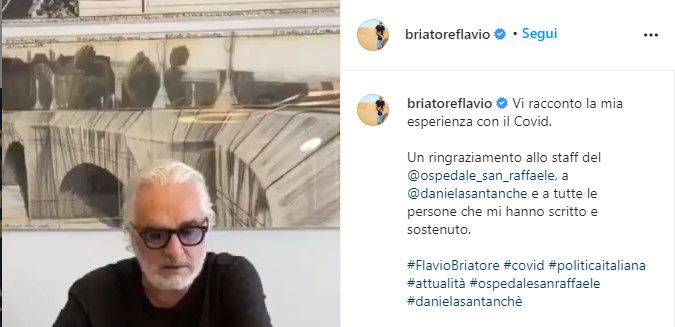 Flavio Briatore e il complotto mediatico sulle discoteche di destra con il Coronavirus article-post