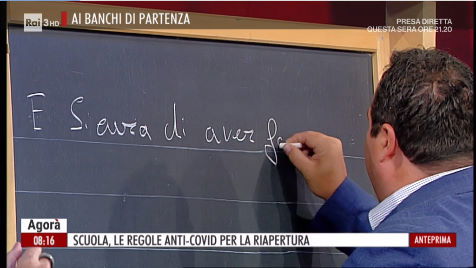 La bella figura di Durigon che scrive “E sicura” senza accento ad Agorà article-post