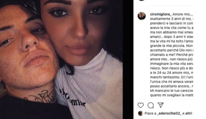 Maria Paola Gaglione e Ciro Caivano