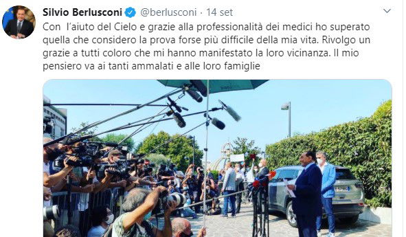 Anche i nipoti di Berlusconi positivi al Coronavirus article-post