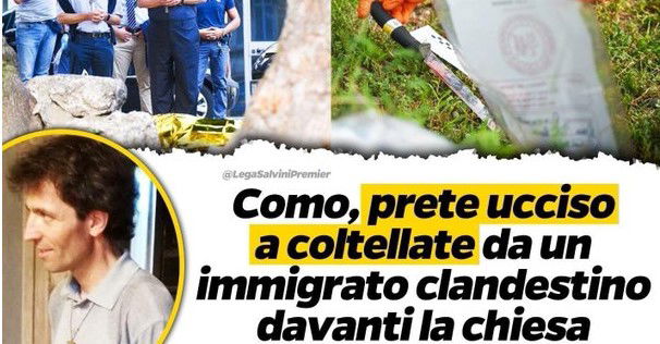 Come Salvini strumentalizza la morte di don Roberto Malgesini per fare propaganda sugli immigrati article-post